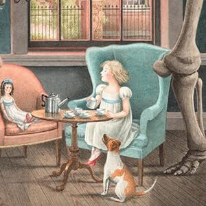 Sybilla's Tea Party from My Mastodon by Barbara Lowell, Illustrated by Antonio Marinoni