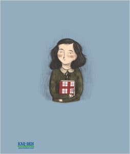 Anne Frank and Her Diary from Behind the Bookcase: Miep Gies, Anne Frank, and the Hiding Place by Barbara Lowell, Illustrated by Valentina Toro